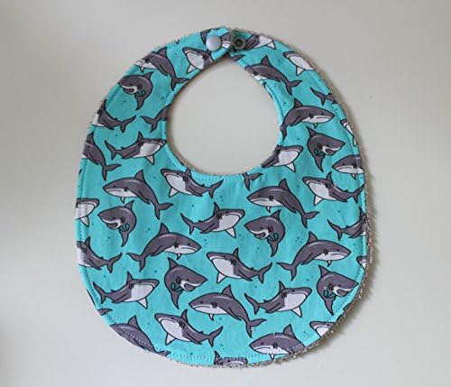 Baby bib 0-6 months Sharks