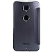 Nillkin Moto Nexus 6 Sparkle Leather Case - Retail Packaging - Black