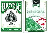 Bicycle Cards Poker Sized Green Backed