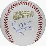 Julio Lugo Autographed 2007 World Series Baseball