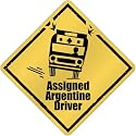 New " Assigned Argentine Driver " Argentina Crossing Country