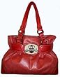 Kathy Van Zeeland Purse Handbag Angel Dust II Belt Shopper Geranium