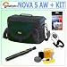 Lowepro Nova 5 AW Camera Bag (Green) + Accessory Kit
