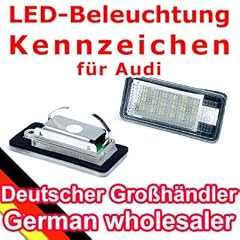 LED Kennzeichenbeleuchtung f�r Audi A3 S3 A3 Cabriolet A4 S4 (B6) A6 (C6) S6 Q7 RS4 RS6 - 112060