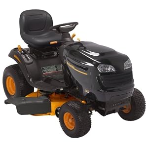 Poulan PB195H42LT Pro Lawn Tractor with 42-Inch Steel Deck, 19.5 HP Briggs and Stratton... by