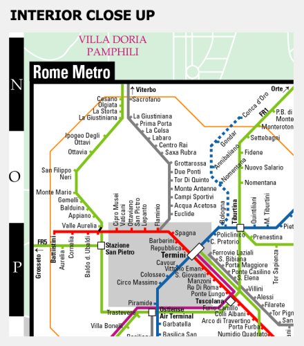 Artwise Rome Museum Map - Laminated Museum Map of Rome, Italy - Streetwise Maps (Streetwise (Streetwise Maps)) under Museum Studies & Museology in The Books Store