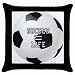 Throw Pillow Case Black of Soccer Equals Life (Hertha Berlin, Atletico Madrid, Olympi...