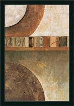 Spirit's Tapestry II Framed Canvas Art by John Kime,27.2 in. x 39 in. Framed