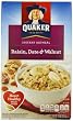 Quaker Instant Oatmeal Raisin, Date & Walnut, 10-Count Boxes (Pack of 4)