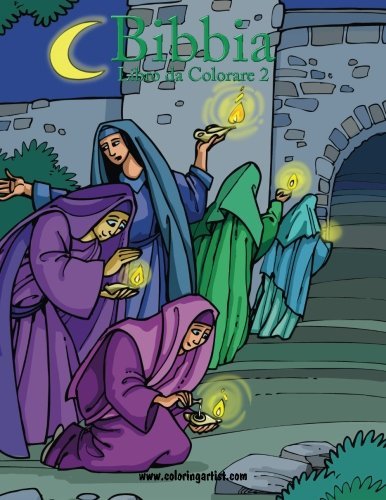 Bibbia Libro da Colorare 2 (Volume 2) (Italian Edition)