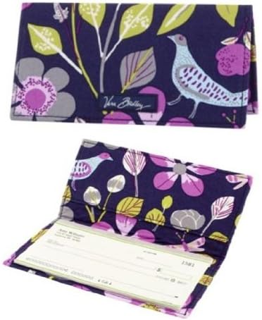 Vera Bradley Checkbook Cover in Floral Nightingale