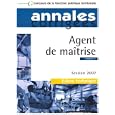 Concours de la fonction publique territoriale, Session 2007 : Agent de ma�trise, Cat�gorie C : Annales corrig�s