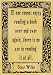 3inch x 2inch (7.5cm x 5cm) Acrylic Fridge Magnet Oscar Wilde Reading