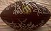 2009 Philadelphia Eagles autographed NFL football (David Akers, Jason Avant, Sheldon Brown, Brent Celek, Asante Samuel)