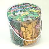Action figures 200 pieces with American, British, German and Japanese (WII) model 522