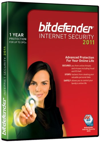 BitDefender Internet Security 2011, 3 Users, 1 Year Subscription (PC)