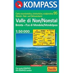 Kompass Karten, Valle di Non, Nonstal