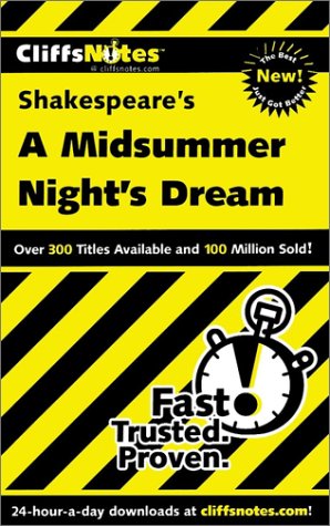 Shakespeare's "A Midsummer Night's Dream" (Cliffs Notes)