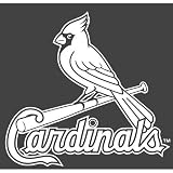 St Louis Cardinals 8x8 Die Cut Window Decal