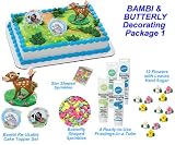 Review Decopac, Wilton, Lucks  / Bambi Cakes - Do-It-Yourself Cake Decorating Pkg. 1 SAVE $4.79