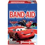 Band-Aid Adhesive Bandages, Disney Pixar Cars, Assorted Sizes, 20 ct.