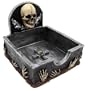 Creepy Skull & Bones Napkin Holder Table Ware Gothic