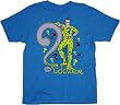 DC Comics Batman The Riddler Blue T-shirt Tee