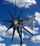 2000 Watt 9 Blade Missouri GeneralTM Freedom II Wind Turbine (Black, 24/48 Volts)