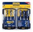Irwin Industrial Tools 3041006 Speebor Max Spade Bit Set, 6-Piece