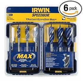 Irwin Industrial Tools 3041006 Speebor Max Spade Bit Set, 6-Piece