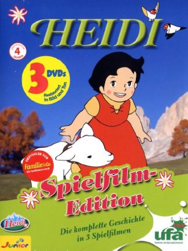 Childrens Toyshop  DVD : Heidi - Spielfilm-Box (3 DVDs)