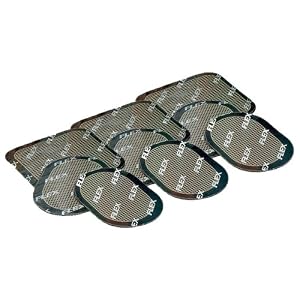 Slendertone Replacement Gel Pads for Flex Abdominal and Gymbody Belts, 3 Sets (9 Pads)