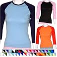 American Apparel Women's 3/4 Sleeve Raglan T-Shirt - Tee