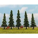 25240 Pine Trees 3 & 4 (5) HO by Noch