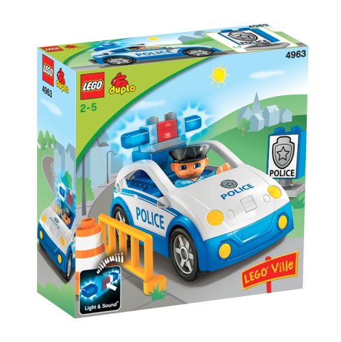 Childrens Toyshop  Spielwaren : LEGO Duplo 4963 - Ville Polizeistreife