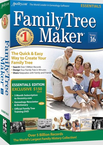 Family Tree Maker Version 16 Essentials [OLD VERSION]