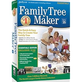 Family Tree Maker Version 16 Essentials [OLD VERSION]