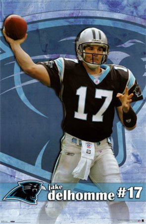 Jake Delhomme Poster Print, 22x34