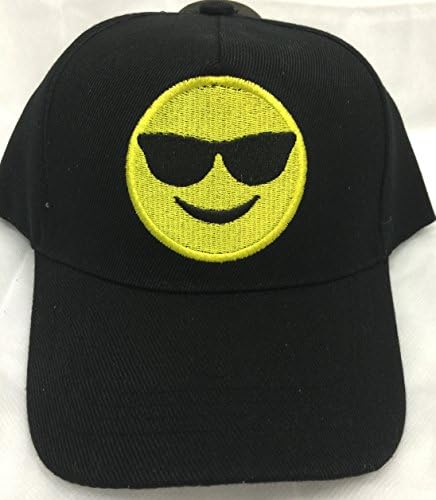 Emoji Adjustable Snapback cap (black)