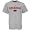 adidas Arkansas Razorbacks Ash Juvenile Logo T-shirt