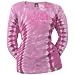 Led Zeppelin - Logo Tie Dye Ladies Long Sleeve