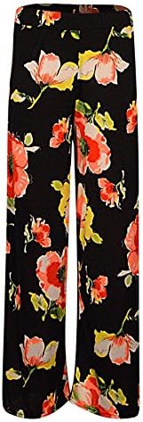 My Mix Tendz - New Womens Ladies Floral Print Baggy Trousers