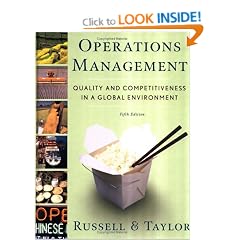 Operations Management: Quality and Competitiveness in a Global Environment