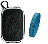New Version Slim Carrying Case for Nikon Coolpix L11 S51 L14 L15 S200 S50 + Screen Protector (Nylon Black)