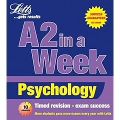 Psychology (Revise A2 in a Week)