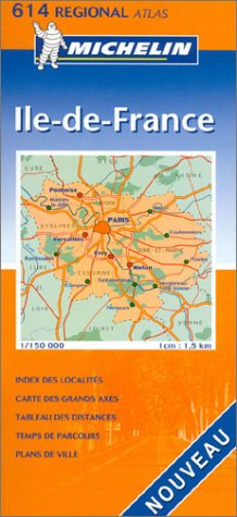 City Travel Guides Discounted  Books : Atlas routiers : Île-de-France, N°20614