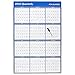 AT-A-GLANCE Yearly Wall Planner Calendar 2016, Erasable, Reversible, Quarterly, 36 x 24 Inches (A1102)