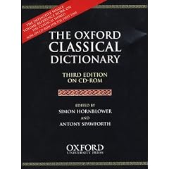 The Oxford Classical Dictionary: CD-Rom (Dictionary)