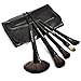 Moonight 24 Pieces Makeup Brushes Set - Black