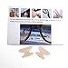 1 Pair Clear 1.8mm X 17mm Non-Slip Nose Pads for Glasses by GMS Optical - Premium Grade Silicone